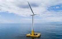 La première éolienne flottante a commencé à alimenter le réseau électrique