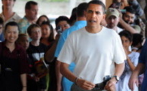 Obama arrive à Hawaii où il va passer la fin de l'année