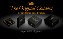 Le préservatif "French touch" que le maire de Condom ne digère pas