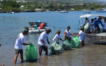 EN BREF - l'AS Tefana organise un nettoyage de la baie de Vaitupa