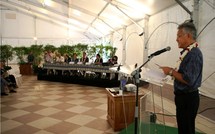 Discours de Gaston Tong Sang à l'occasion d'une rencontre avec les enseignants et personnels de l'éducation