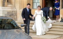 Eugenie, la petite-fille d'Elizabeth II, se marie à Windsor