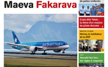 TAHITI INFOS N° 1262 du 15 octobre 2018