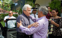 Visite de courtoisie du Président du Congrès de Nouvelle-Calédonie M. Harold MARTIN