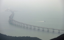 De Hong Kong à Macao sur le plus long pont maritime au monde