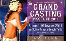 Casting Miss Tahiti le 19 février au Sofitel Meava Beach