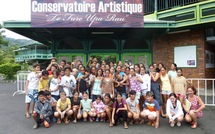 Pomare IV et les sixièmes découvrent en musique la magie du cinéma muet