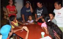 Camp de famille à Moorea