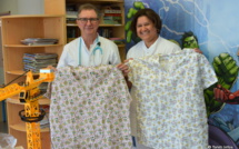 Des blouses médicales rigolotes made in Tatutu