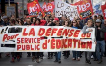 Suppression de postes: grève des personnels de l'Éducation