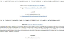 Loi française : sera-t-il bientôt facile de comprendre ce qui est applicable en Polynésie ? 