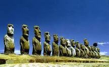 Chili: variations d'un demi-mètre du niveau de la mer sur l'île de Pâques