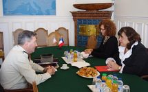 Service Militaire Adapté : Maeva Salmon reçoit le Général Artur