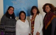 Beach Soccer: Nicole Bouteau et Noëlline Parker à Paris pour promouvoir « Tahiti 2013 »