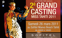 MISS TAHITI: 2ème casting ce samedi 26 mars au sofitel