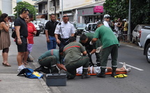 Un piéton renversé par un scooter à Papeete