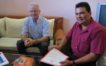 Nicolas BERTHOLON a reçu le professeur Barat