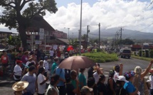 Projet de porcherie à Taravao : plus de 300 personnes ont marché samedi