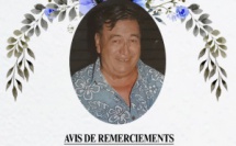 Avis de remerciements Famille DEGAGE