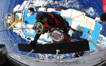 MRCC-sauvetage en mer : un exercice d'hélitreuillage grandeur nature.