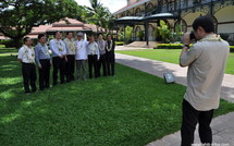 Pour recevoir la délégation chinoise,Temaru rouvre les portes de la Présidence