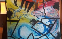 Exposition "Made i Unei" à Taravao