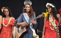 Miss France 2019 a chanté sur la scène de Paofai (vidéo)