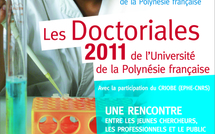 Doctoriales 2011 de l’université à l’Assemblée de la Polynésie française du 27 au 29 avril 2011