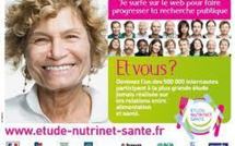 L'étude NutriNet-Santé veut disposer de 250.000 volontaires