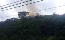 Un incendie de végétation maîtrisé sur les hauteurs de Arue (MàJ)