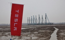 Tesla lance la construction d'une "giga-usine" en Chine
