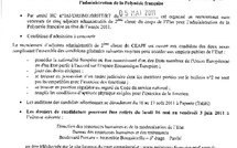 Recrutements sans concours d'adjoints administratifs