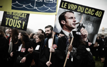 Avocats et de magistrats défilent par milliers à Paris pour une "justice de proximité"