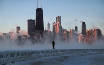 Le nord des Etats-Unis pétrifié par un froid extrême