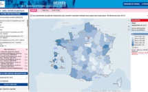 Données de santé: des cartes régionales disponibles sur un nouveau site officiel