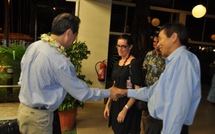 S.E.M KONG Quan, ambassadeur de Chine en France, est arrivé à Tahiti hier soir