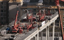 Italie : coup d'envoi de la destruction du pont qui a endeuillé Gênes
