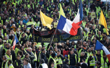 France: Une mobilisation persistante et en recul des "gilets jaunes" pour l'acte 13