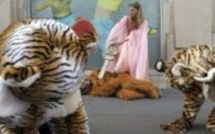 Manifestation de Greenpeace contre les jouets complices de la déforestation