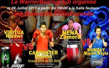 Le Club "Warrior Boxing Club" organise, sous l'égide de la Fédération Polynésienne de Boxe, une soirée de boxe Internationale.