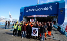Corse: le port d'Ajaccio bloqué au quatrième jour de grève à La Méridionale