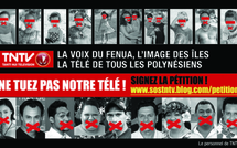 Les salariés de TNTV se cotisent pour une campagne de pub: "Ne tuez pas notre télé!"