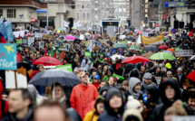 Environ 40.000 personnes marchent pour le climat à Amsterdam