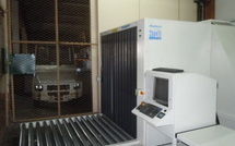 Nouveauté sur l’aéroport : un équipement radioscopique pour très grands volumes