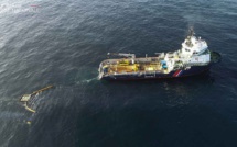 Grande America: arrivée à La Rochelle des premiers conteneurs de déchets d'hydrocarbures