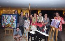 Café des artistes au Méridien: la perspective