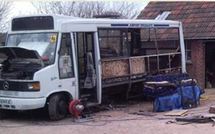 Tour du monde à bord d'un autobus roulant à l'huile de friture