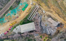 Chine: un train déraille et défonce une maison, 6 morts