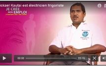 Mickael Kautai : électricien frigoriste, Tahiti