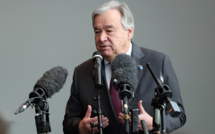Le patron de l'ONU en tournée pour le climat, un combat "pas en bonne voie"